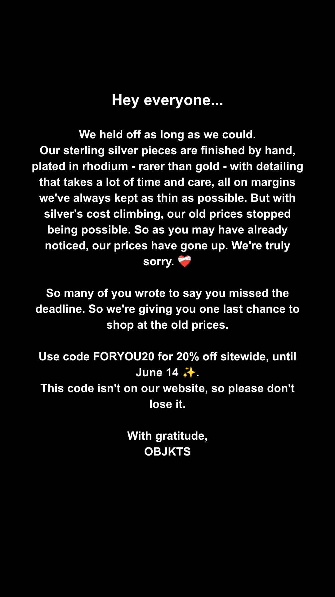 Objkts Jewelry
