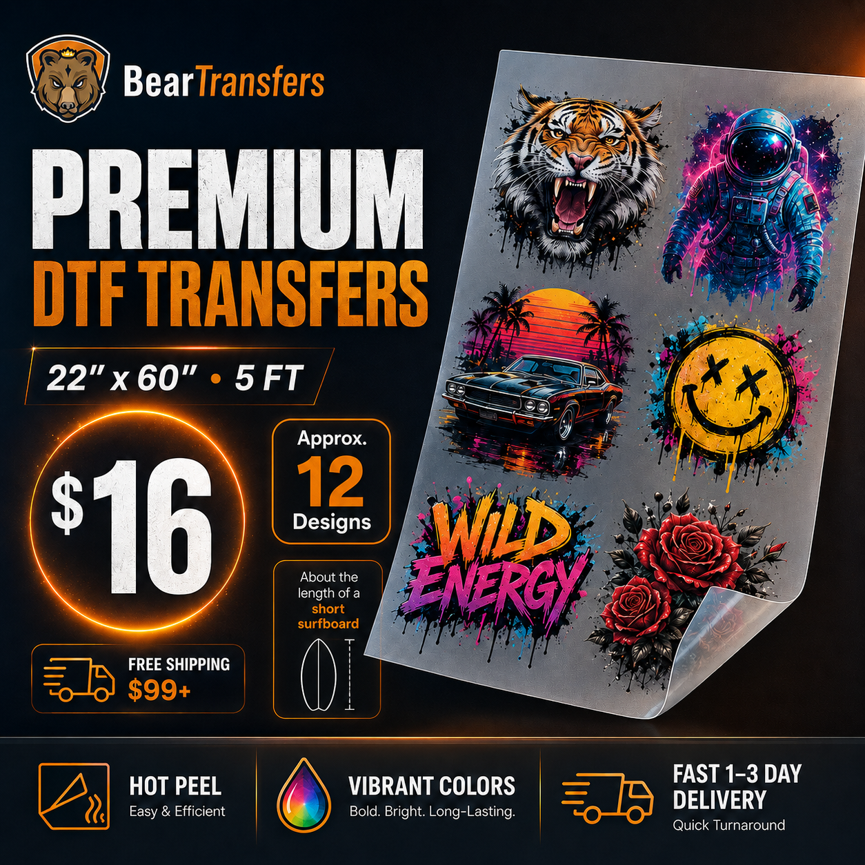 Bear Transfers Print Center