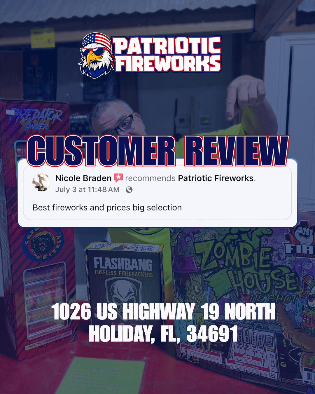 Patriotic Fireworks