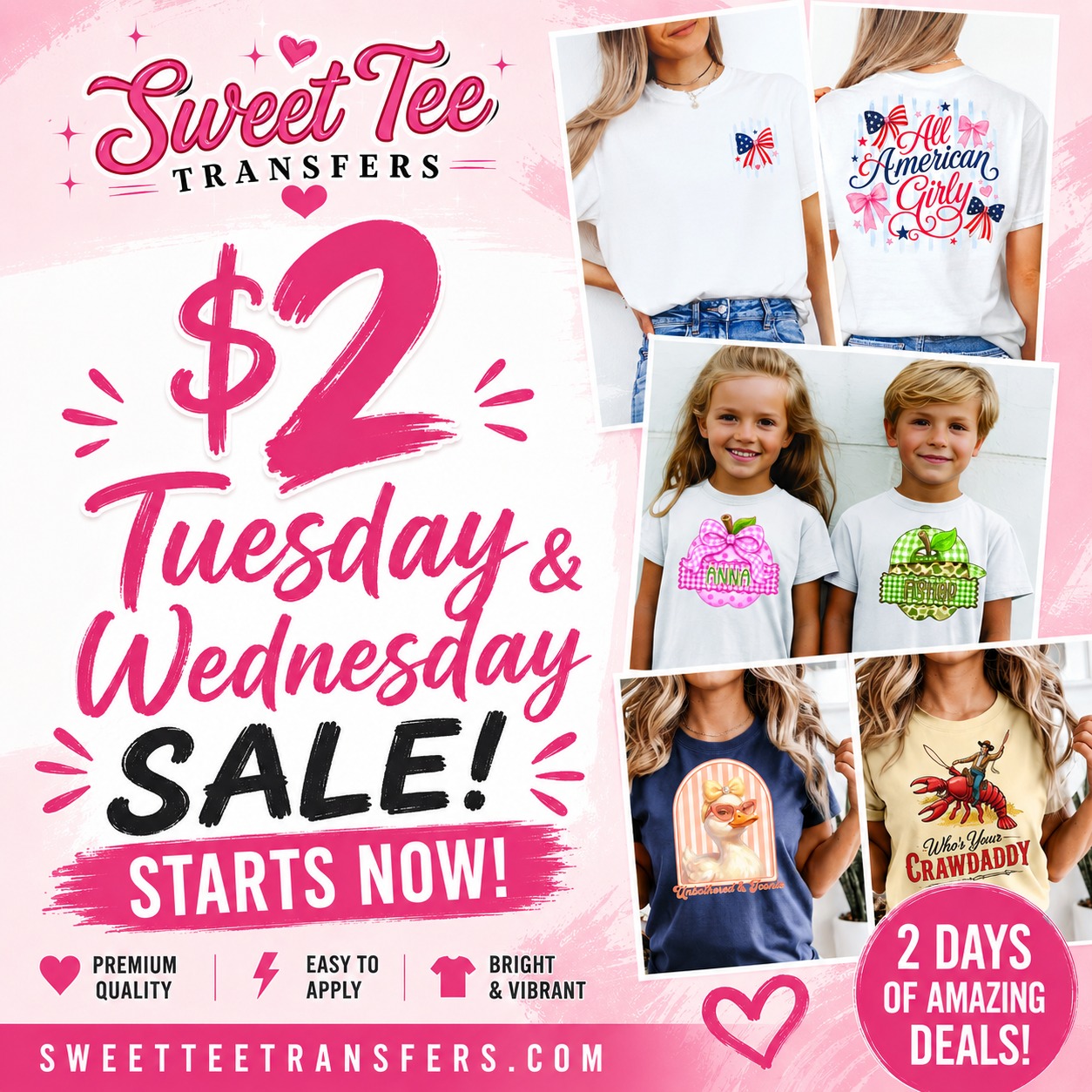 Sweet Tee Transfers