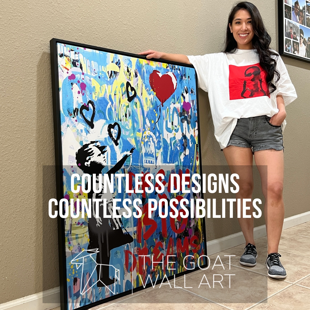 The GOAT Wall Art