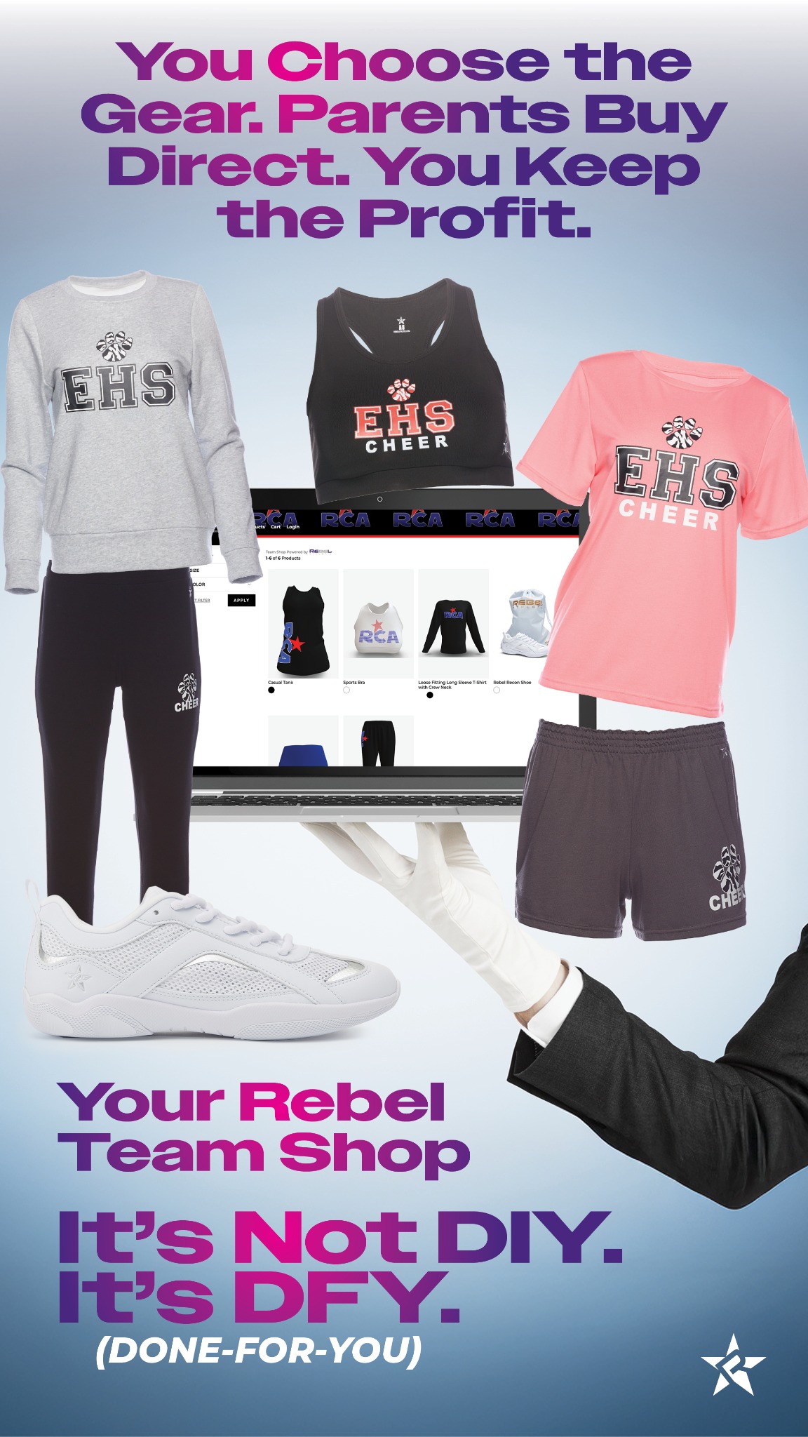 Rebel Athletic Cheer