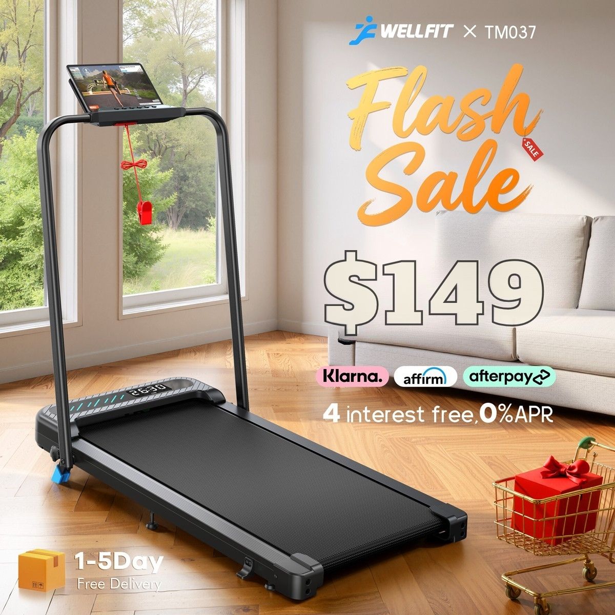 Wellfit treadmill