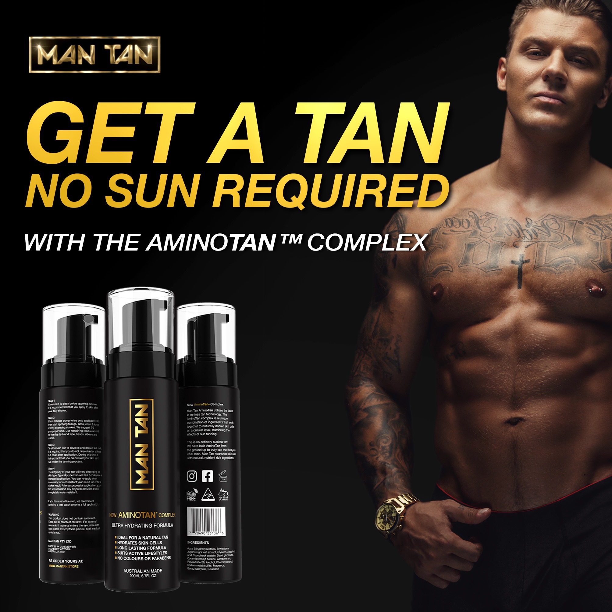 MAN TAN