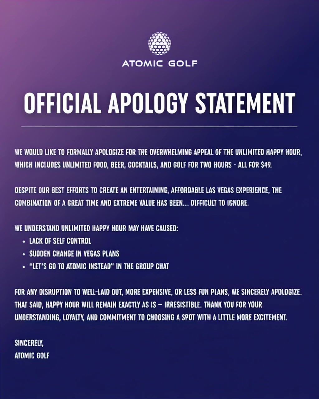 Atomic Golf
