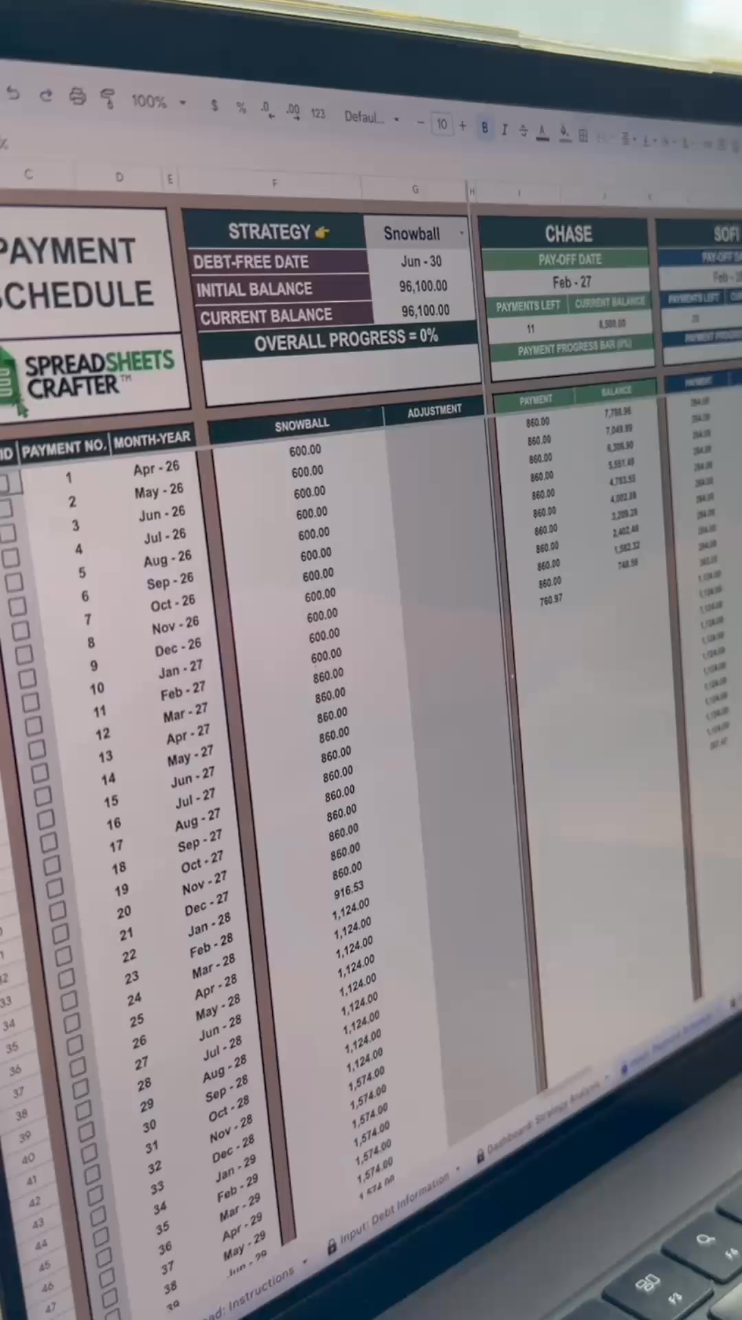 Spreadsheets Crafter