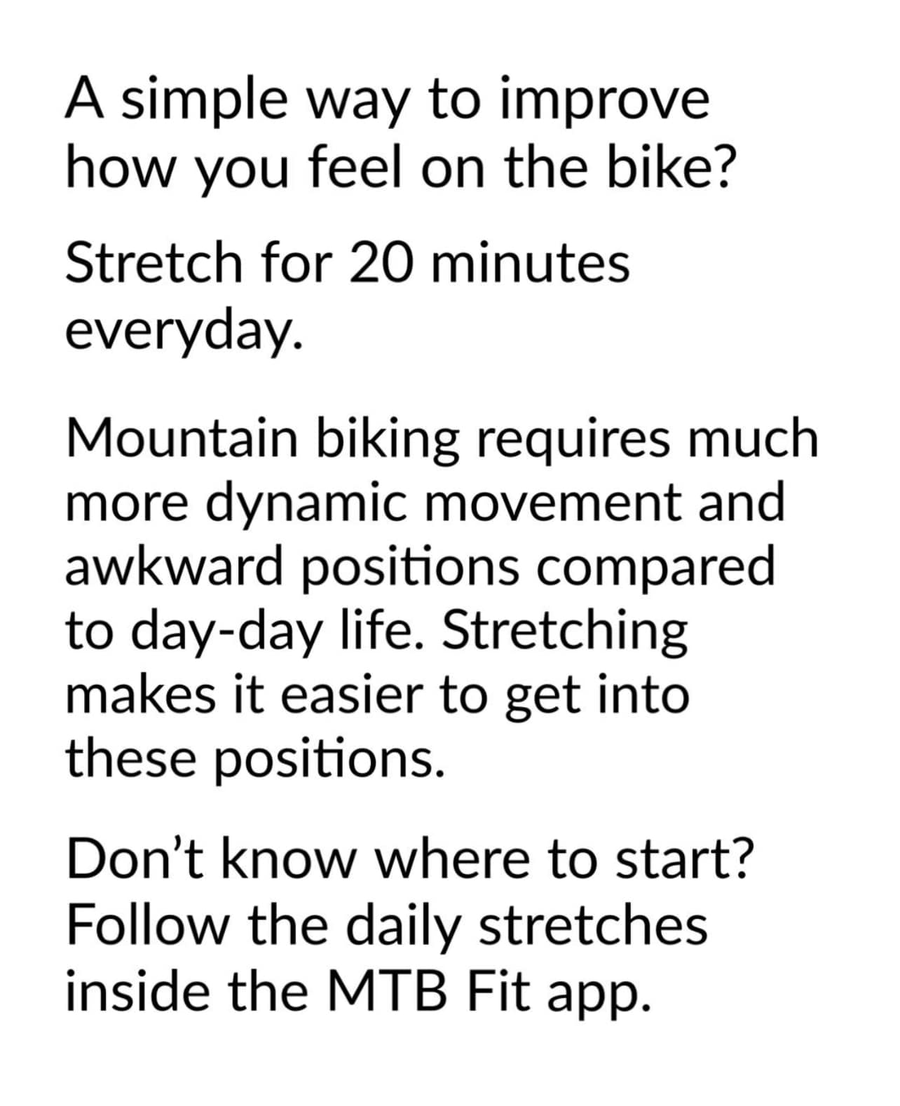 MTB Fitness