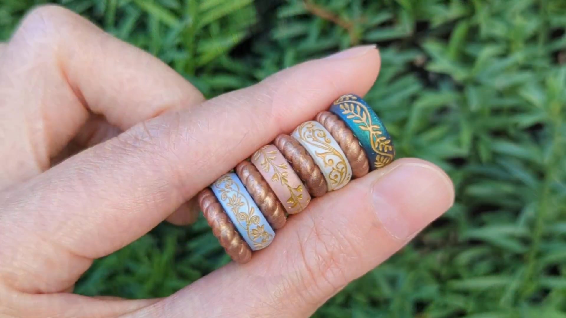 Knot Theory Rings