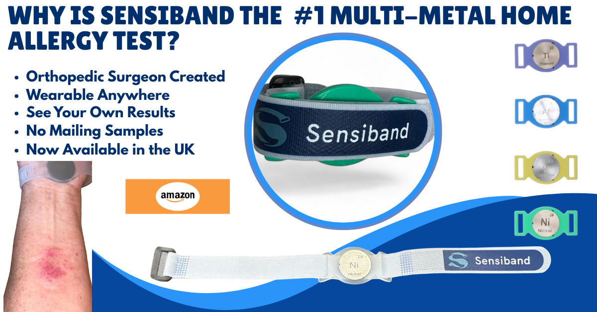 Sensiband Metal Allergy Test Kit