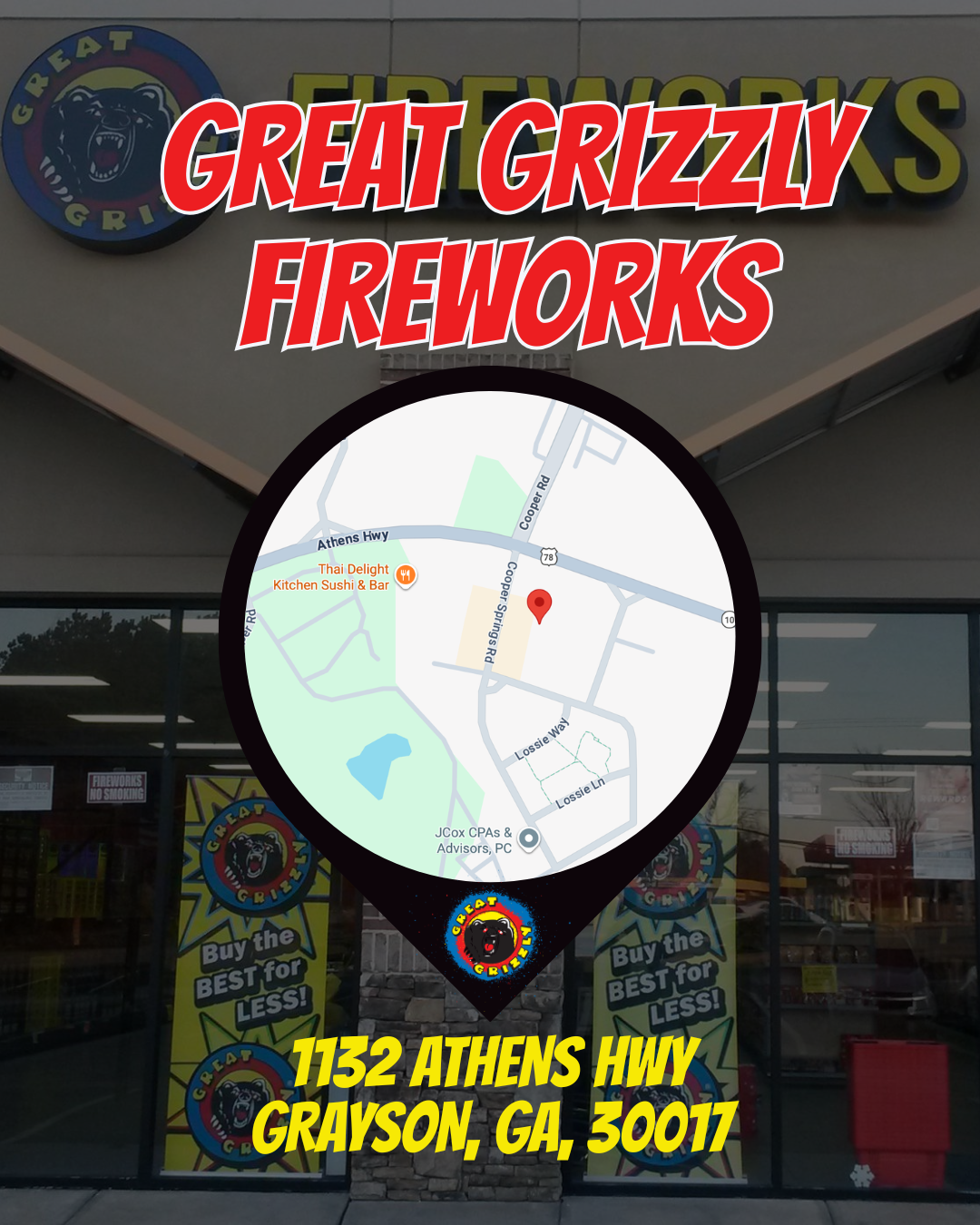 Great Grizzly Fireworks