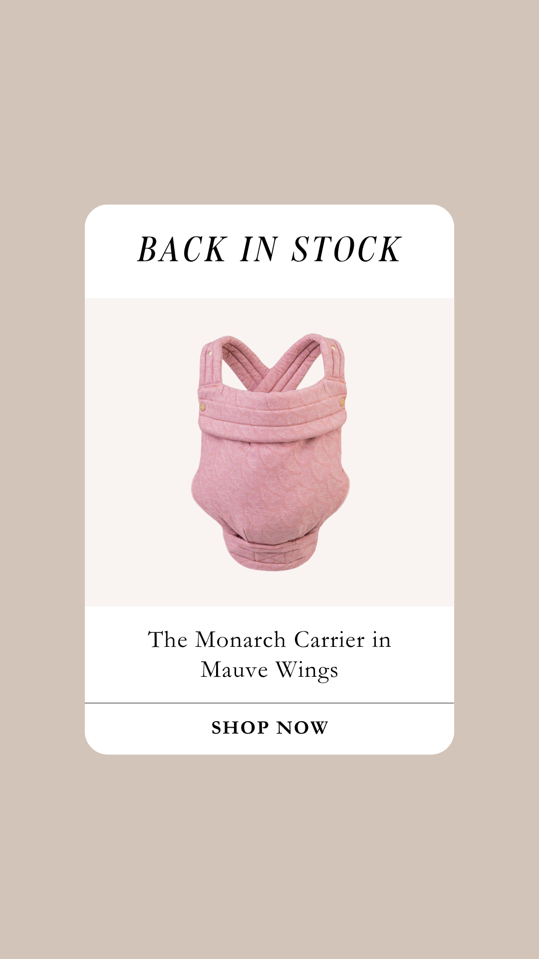 Mabē Carriers
